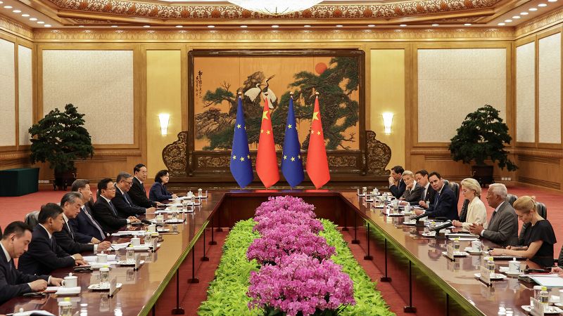 China’s Xi urges EU to make ‘the right strategic choice’ amid international turbulence at key summit