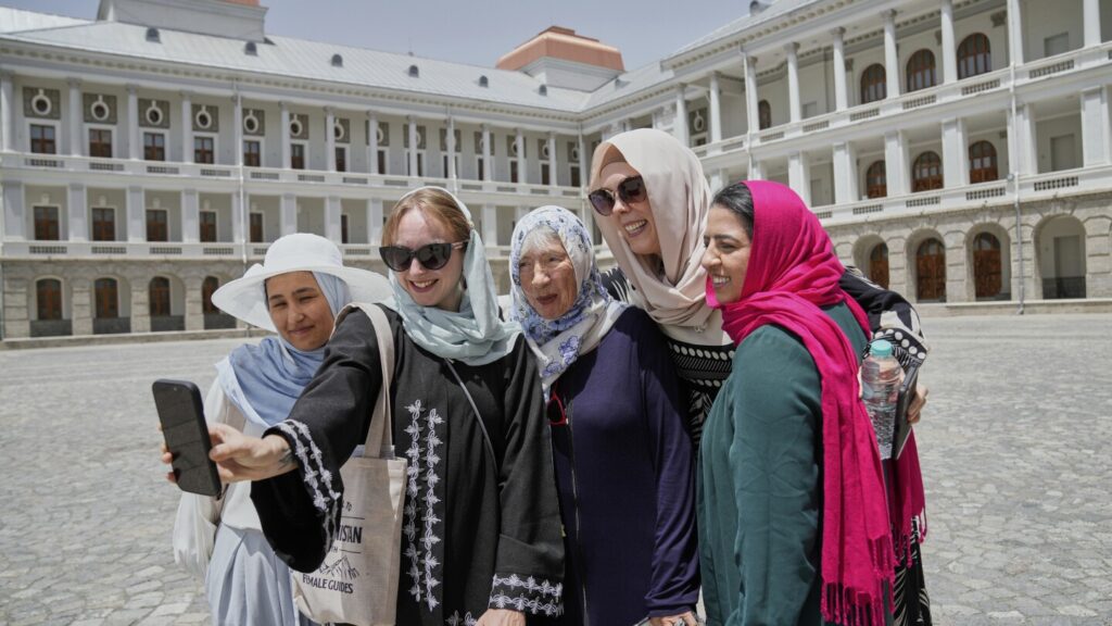 Female tour guides in Afghanistan lead women-only groups as some travelers return