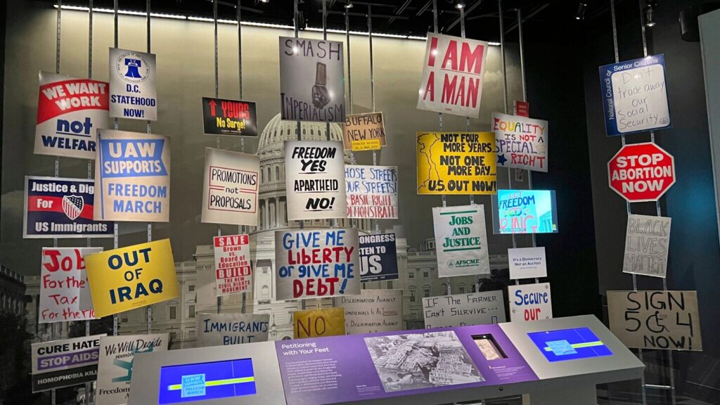 Smithsonian visit finds America’s genius and cruelty as Trump seeks change