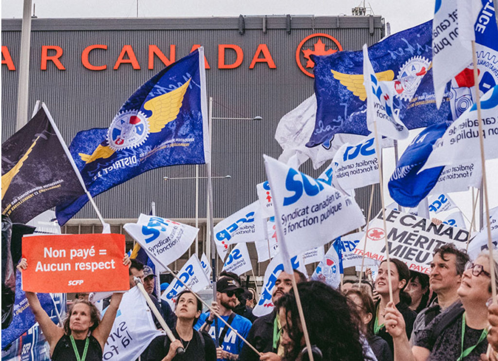 Air Canada Flight Attendants Reject Proposed Wage Deal