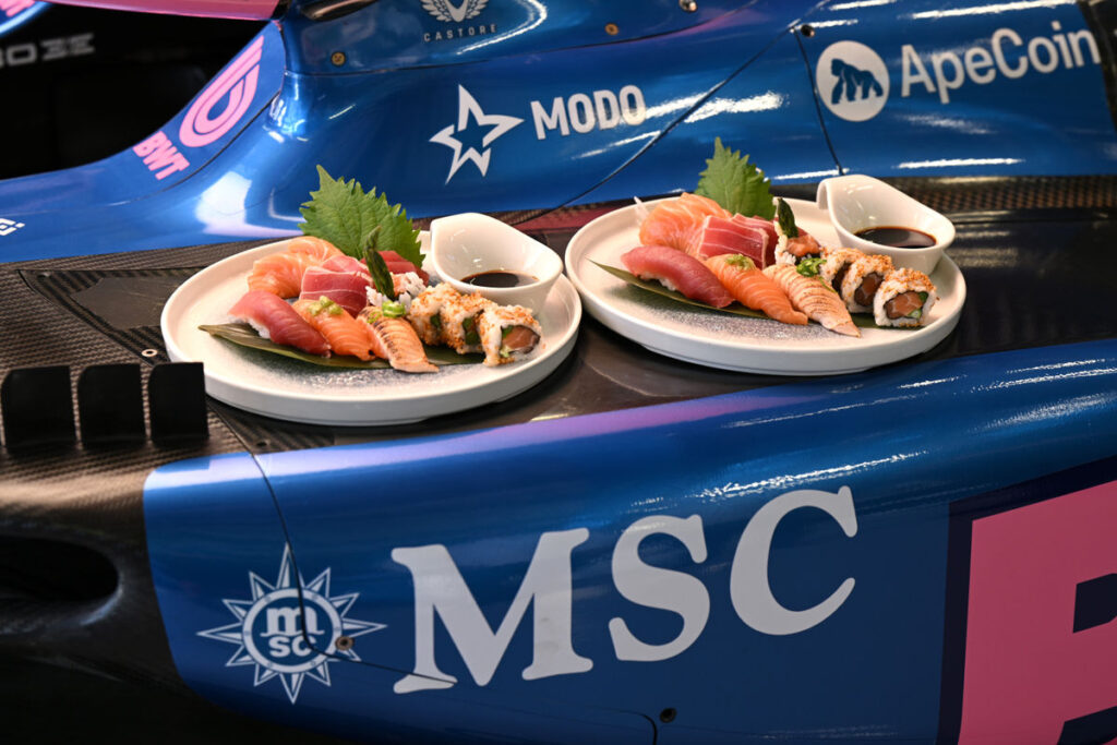 MSC Cruises’ Chefs Curate Trackside Menu for BWT Alpine Formula One Team