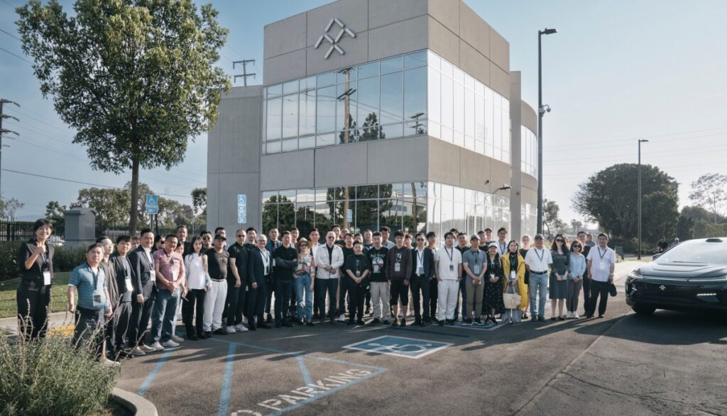 Explosion, vehicle fire rock Faraday Future’s LA headquarters