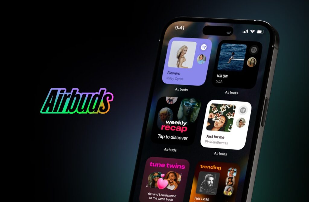 Airbuds is the music social network Apple and Spotify wish they had built