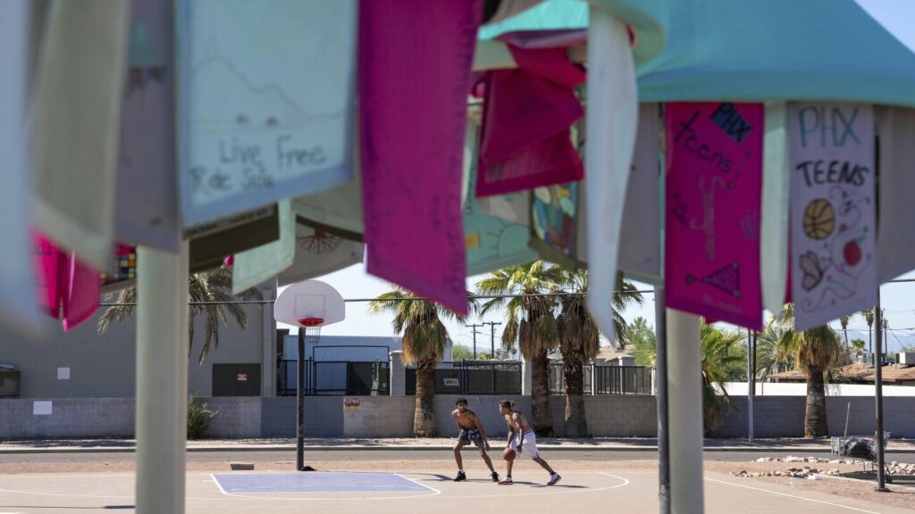 US cities use art, shade and education to beat the heat