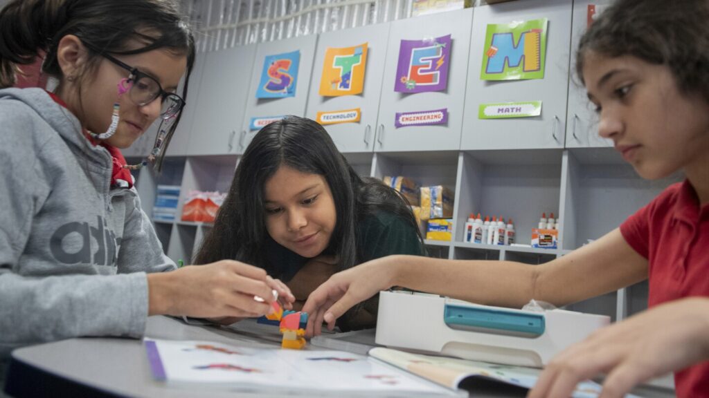 Girls’ math scores plunged in pandemic. Schools are pushing STEM again