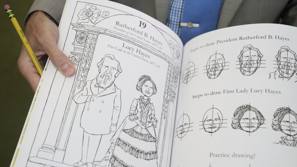 How to draw every president and first lady in 4 steps