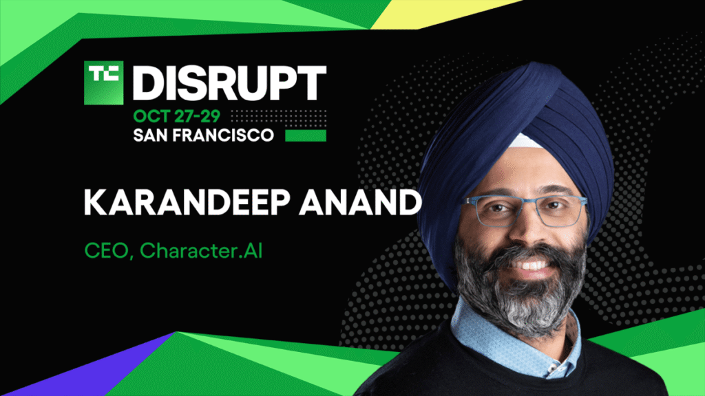 Character.AI in the spotlight with Karandeep Anand at Disrupt 2025
