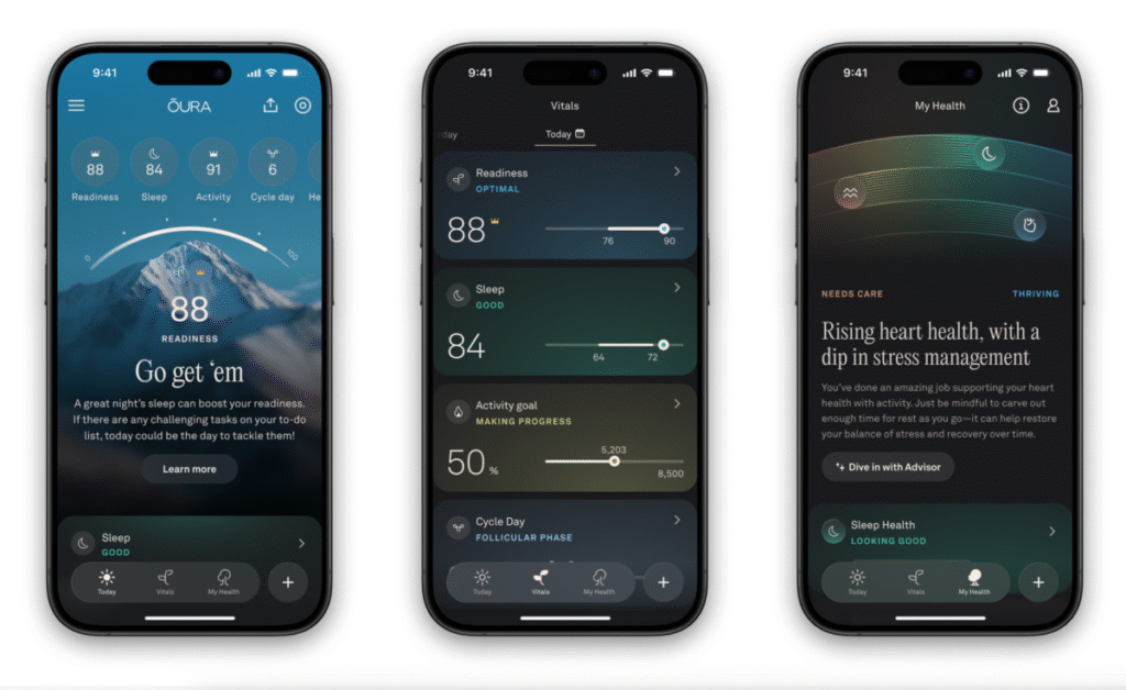 Oura launches redesigned app and ‘Cumulative Stress’ feature