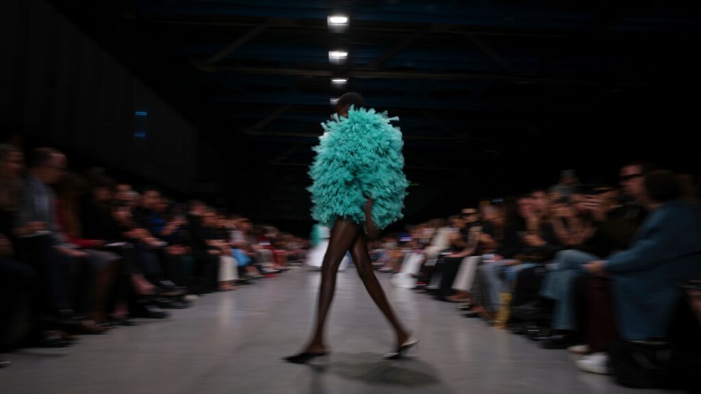 Helen Mirren opens Stella McCartney’s Paris Fashion Week show