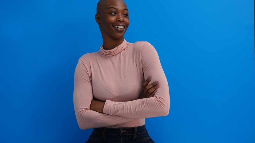 Women are embracing a bald head as the ultimate style and power move