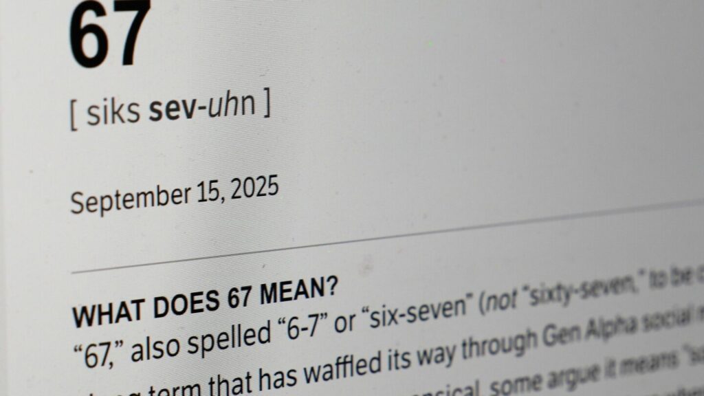 Dictionary.com’s word of the year is ‘6-7.’ What does it mean?