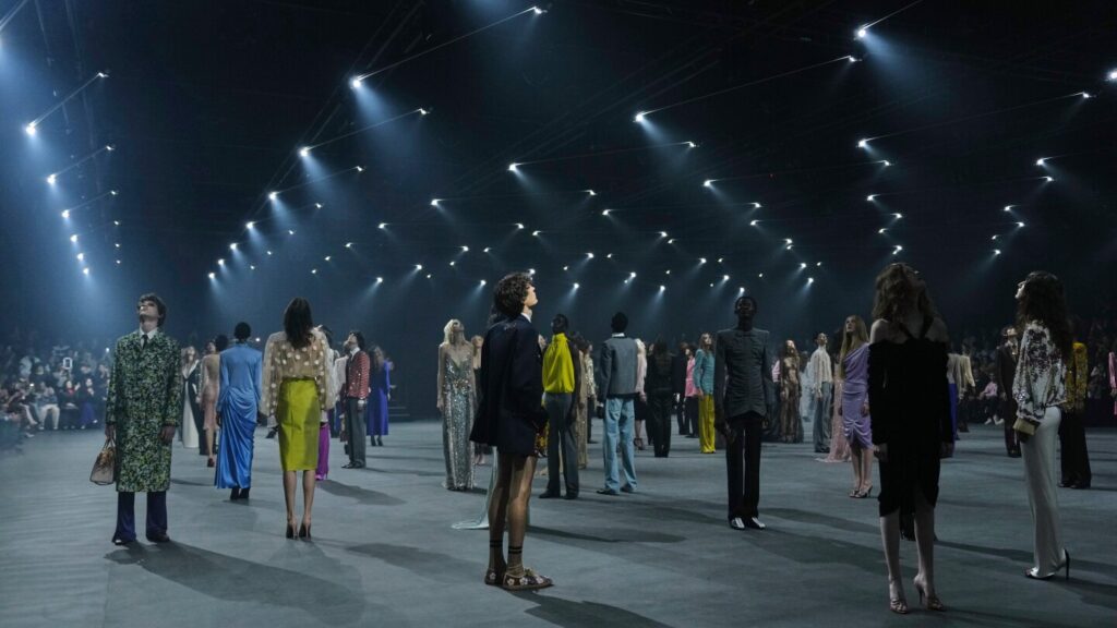 Alessandro Michele’s Valentino collection dazzles at Paris Fashion Week