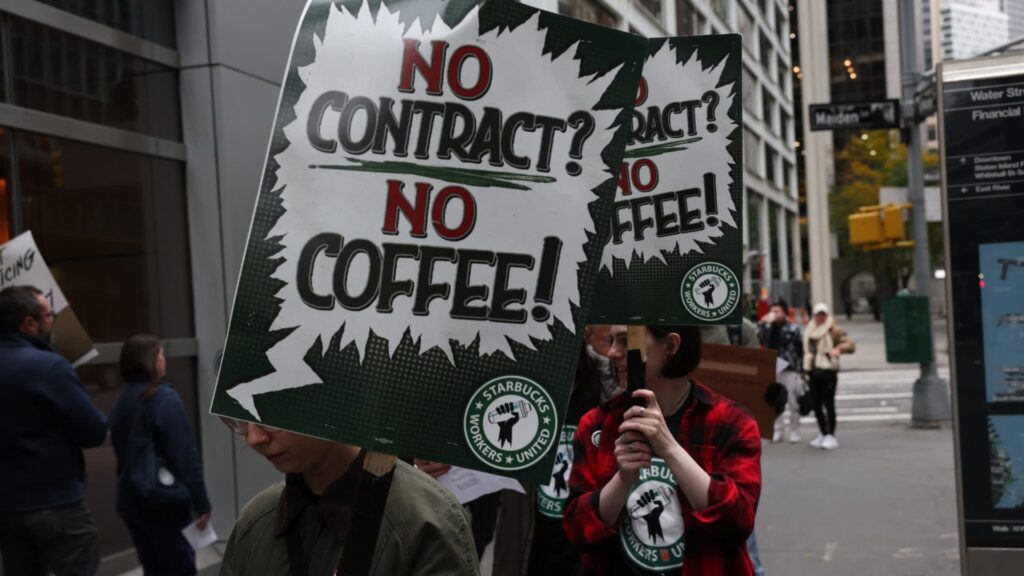 Starbucks union authorizes open-ended strike as holiday season begins