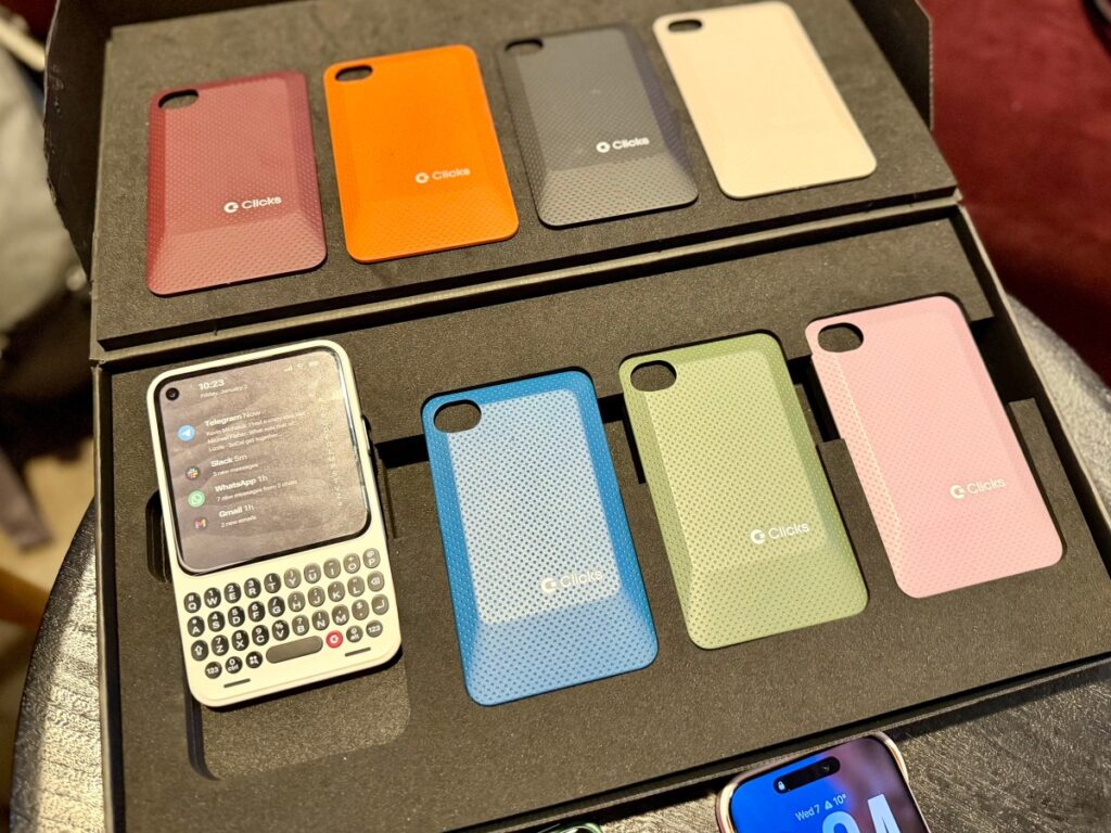 Hands-on with a prototype of Clicks’ Communicator, a new BlackBerry-like smartphone