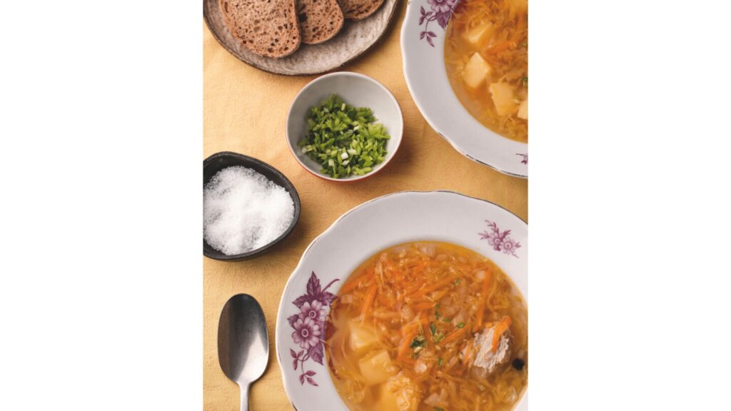 Fermented vegetables shine in this authentic Ukrainian recipe